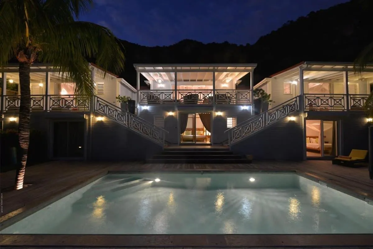 Authentic Summer Villa In Corossol Hillside St. Barthelemy 0*,