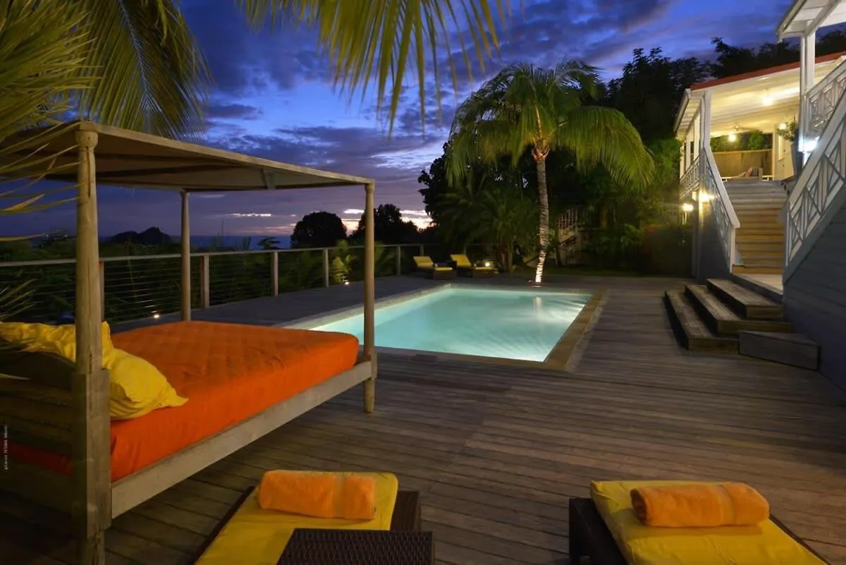 Authentic Summer Villa In Corossol Hillside St. Barthelemy 圣巴泰勒米